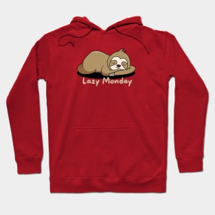 Lazy Monday Cute Sloth Hoodie